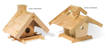 Vogelfutterhaus/Vogelhaus aus Holz