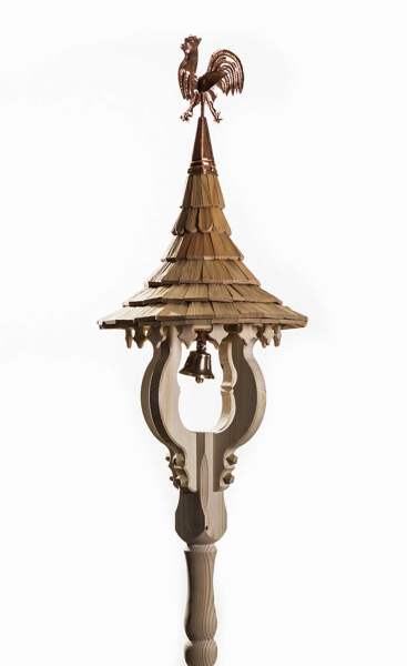 Glockenturm/Glockenstuhl GL5 in Fichten- und Lärchenholz handgefertigt